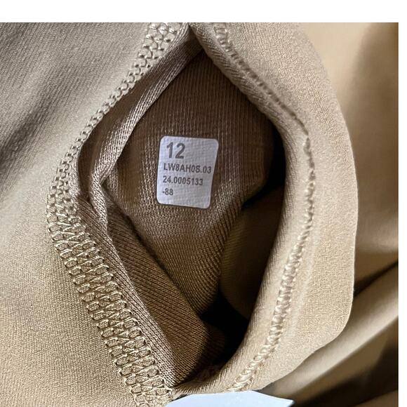 Lululemon Nulu Slim-Fit High-Rise Skirt Filbert Tan size 12 - Picture 7 of 7